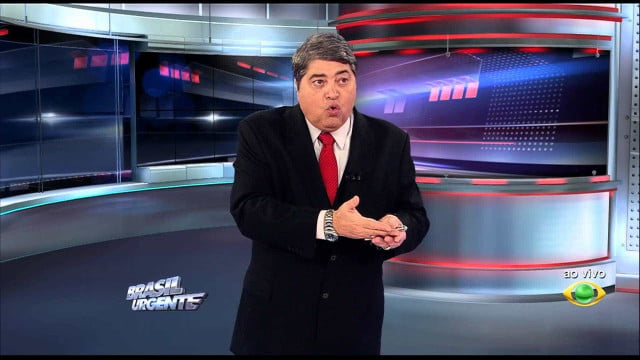 Datena se afasta do Brasil Urgente mais uma vez para recuperação e retorna na próxima semana