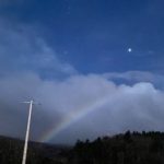 Arco-íris lunar encanta os céus de Trás-os-Montes, em Portugal