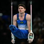 Diogo Soares encaminha vaga à final do individual geral na ginástica artística