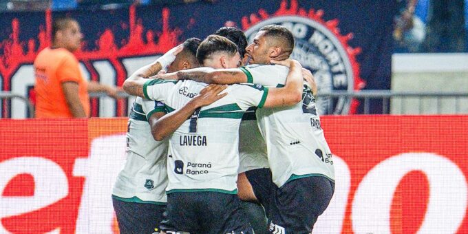 Coritiba vence Remo de virada e se aproxima do G-5 do Brasileirão