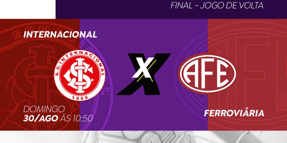 TV Brasil transmite final do Brasileirão Feminino Sub-17 entre Internacional e Ferroviária