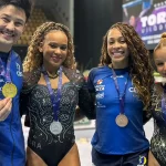 Brasil conquista cinco medalhas no último dia da Copa do Mundo de ginástica na Hungria