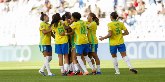 Brasil goleia Tanzânia por 4 a 1 na estreia do Mundial sub-20 feminino