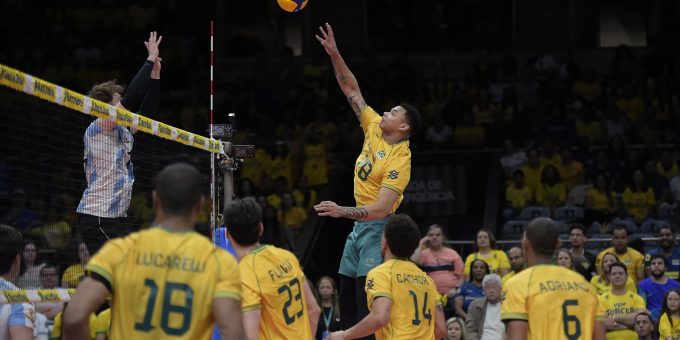 Brasil vence Argentina, conquista Sul-Americano e garante vaga na Olimpíada de 2028