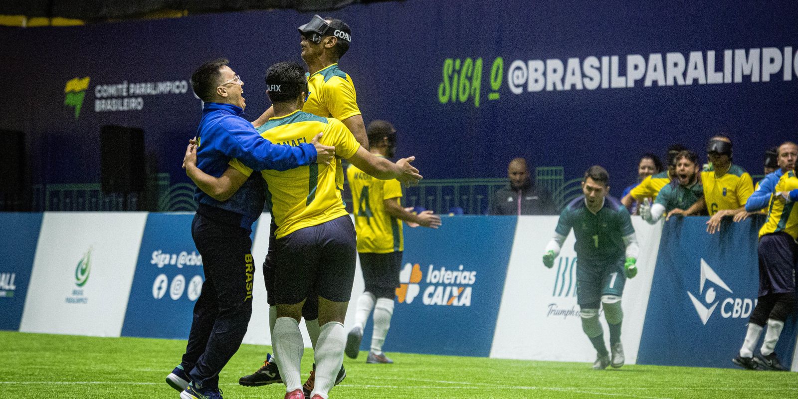 Brasil vence Costa Rica e disputa final da Copa América de futebol de cegos