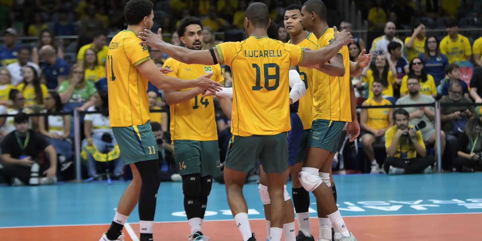 Brasil vence Venezuela e garante vaga no Mundial Masculino de Vôlei de 2027