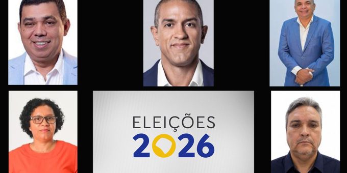 Cinco candidatos disputam o governo de Roraima nas eleições de 2026