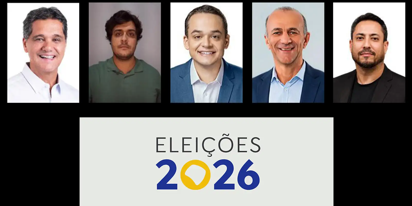 Cinco candidatos disputam o governo do Espírito Santo nas eleições de 2026