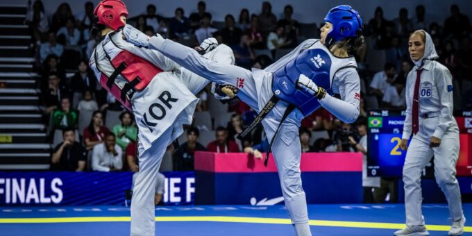 Maria Clara Pacheco conquista sexto título seguido no taekwondo