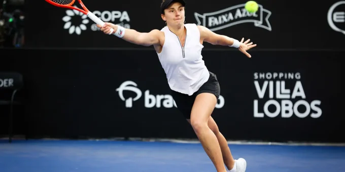 Podoroska e Quevedo disputam final do SP Open neste domingo
