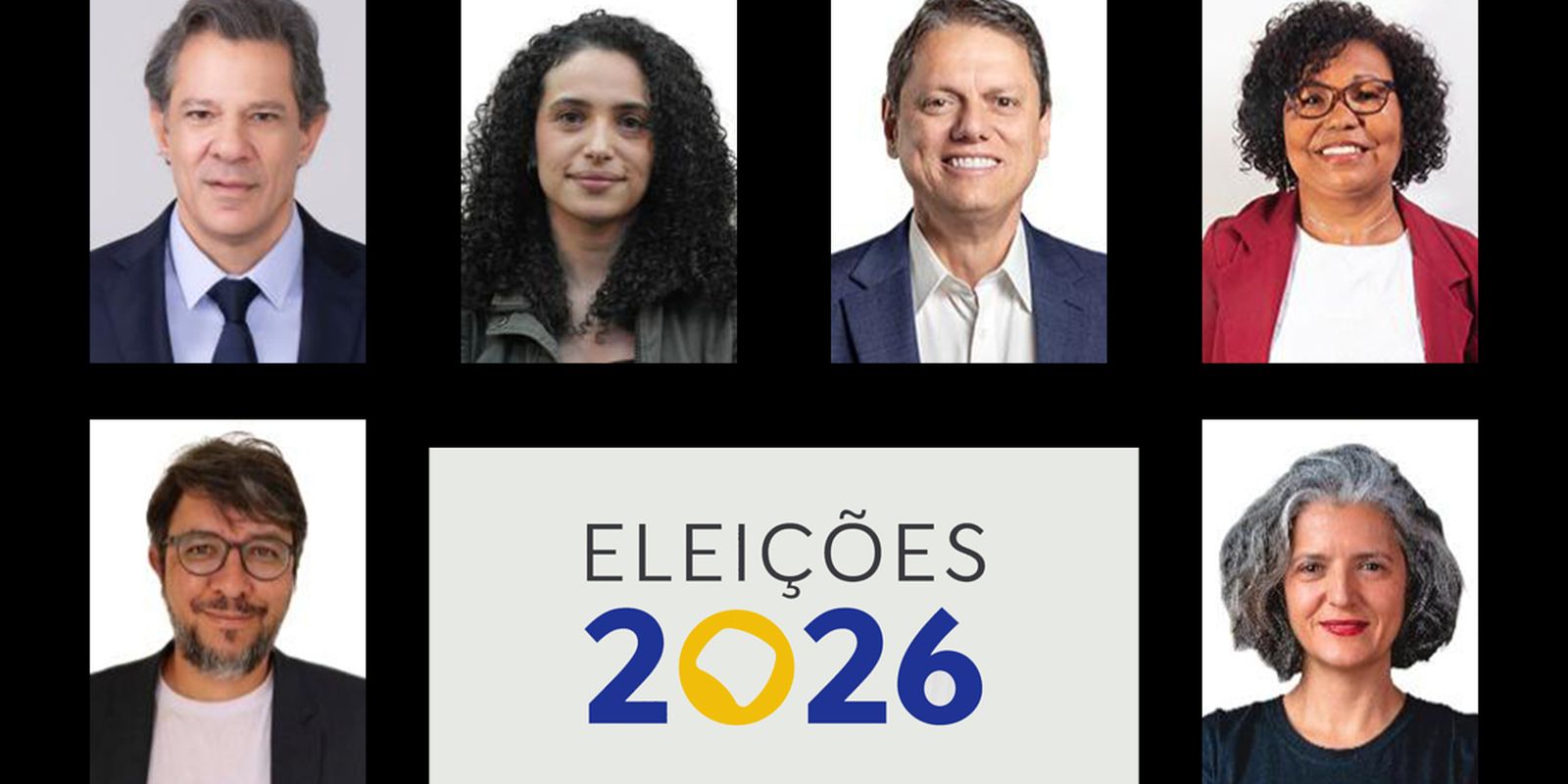 Seis candidatos disputam o governo de São Paulo nas eleições de 2026