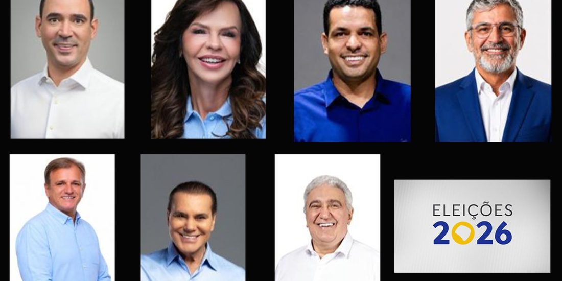 Sete candidatos disputam o governo do Tocantins nas eleições de 2026