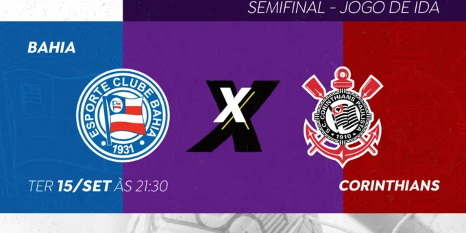 TV Brasil transmite Bahia x Corinthians pela semifinal do Brasileirão Feminino