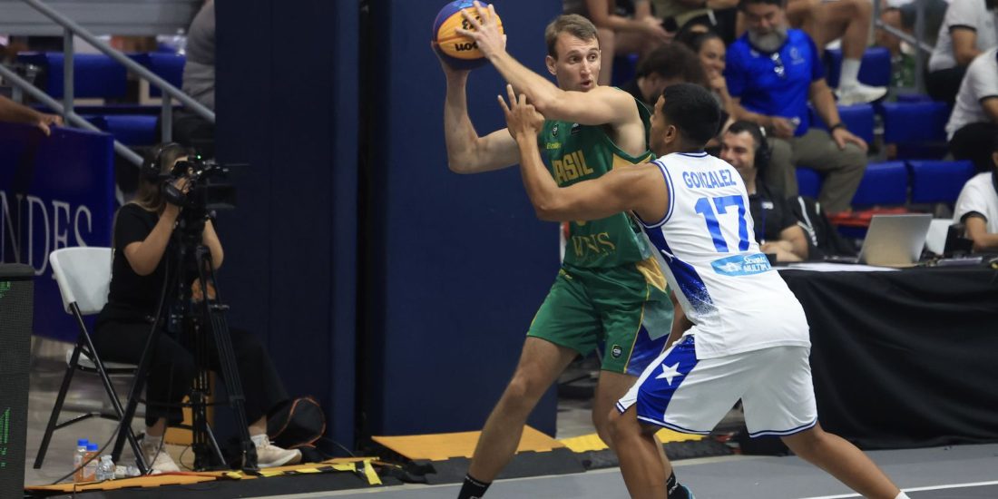 Brasil avança às quartas da AmeriCup de basquete 3x3