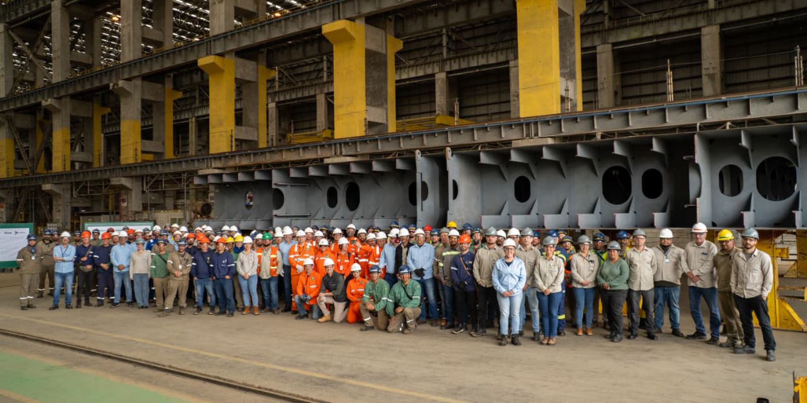 Estaleiro Rio Grande inicia construção de navios para a Transpetro