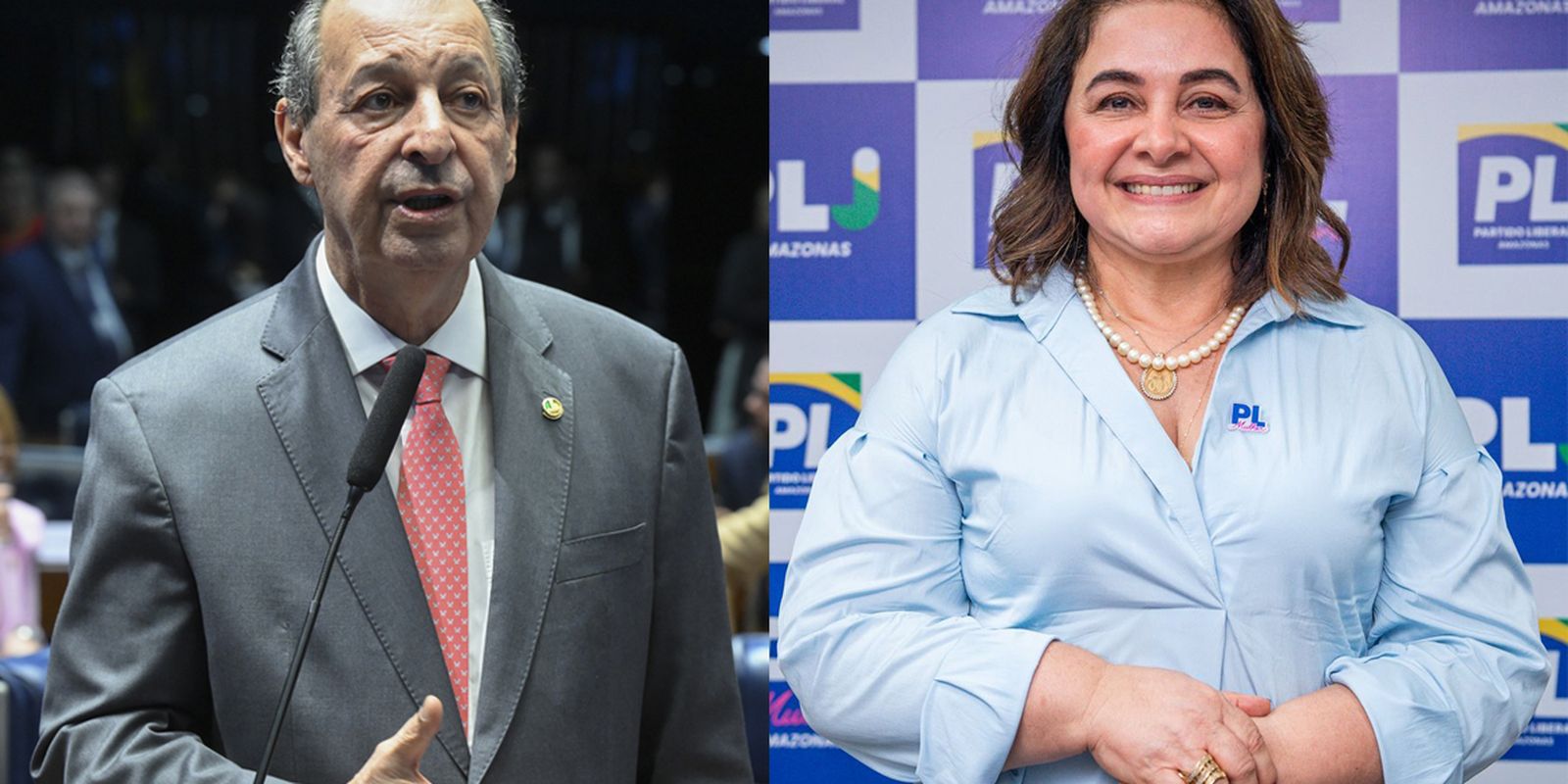 Omar Aziz e Maria do Carmo disputam segundo turno para governador do Amazonas