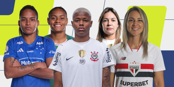 Prêmio TV Brasil Petrobras Para Elas anuncia cinco finalistas entre atacantes