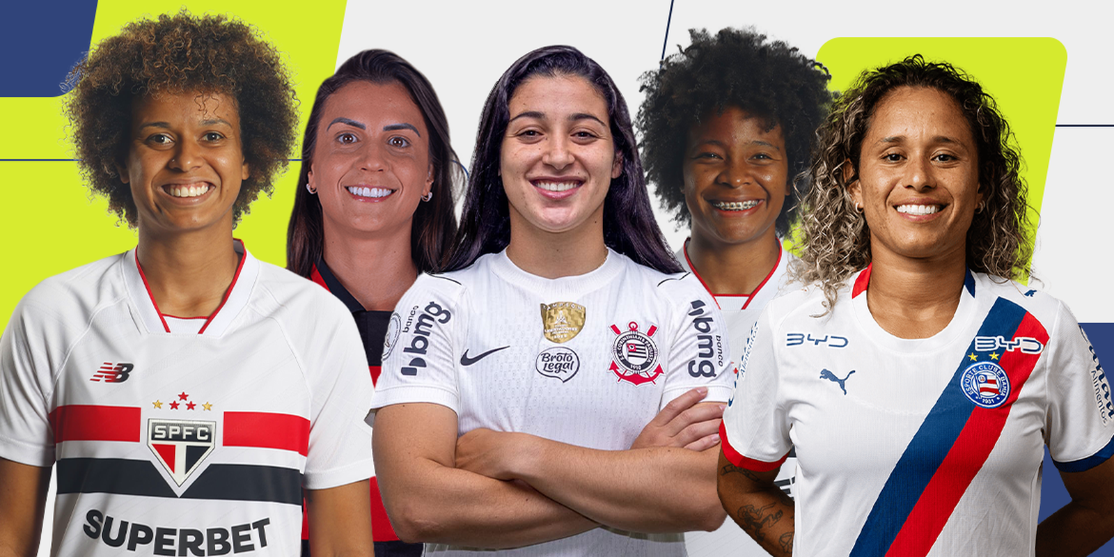 Prêmio TV Brasil Petrobras Para Elas anuncia finalistas do meio-campo