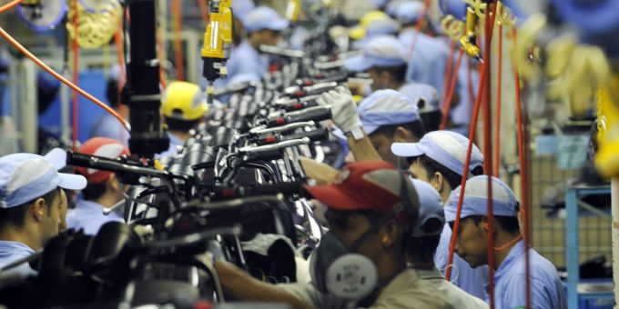 Produção de motos no Brasil tem melhor setembro desde 2011