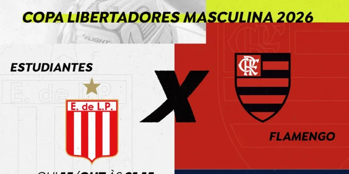 Rádio Nacional transmite Estudiantes x Flamengo pela semifinal da Libertadores