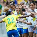 Seleção feminina treina em Pernambuco antes de novo amistoso com a Argentina