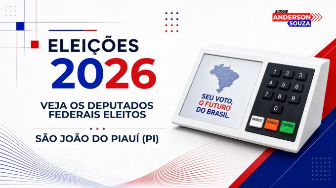 Georgiano · Veja os deputados federais eleitos em São João do Piauí (PI) nas Eleições 2026