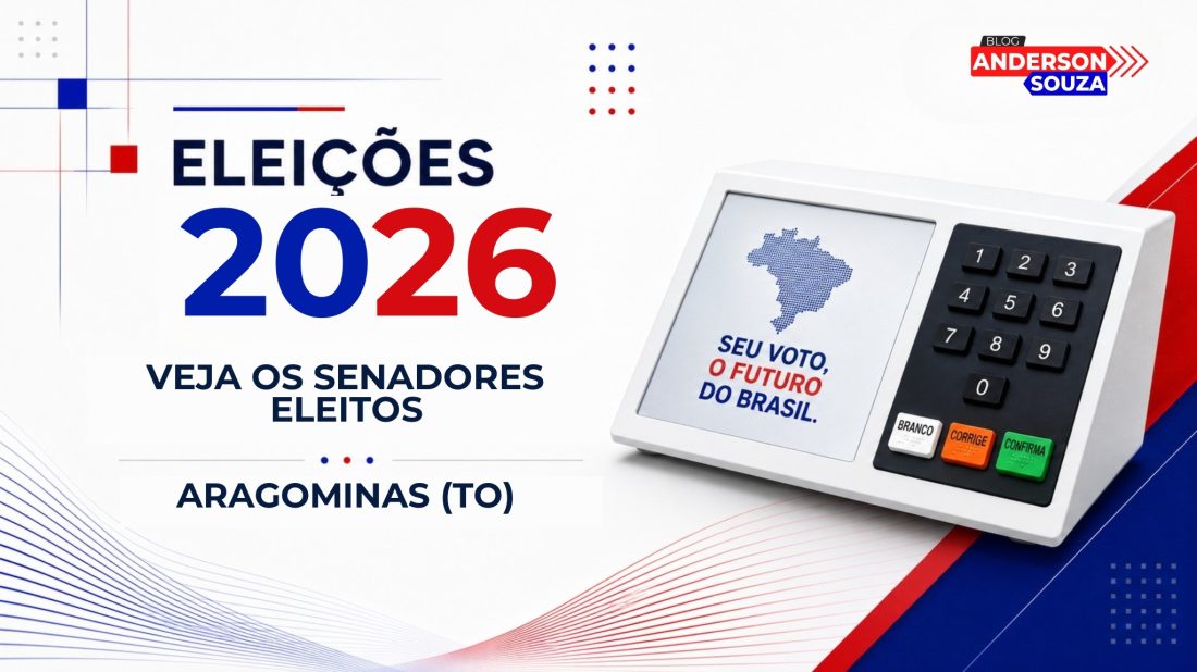 Eduardo Gomes · Veja os senadores eleitos em Aragominas (TO) nas Eleições 2026