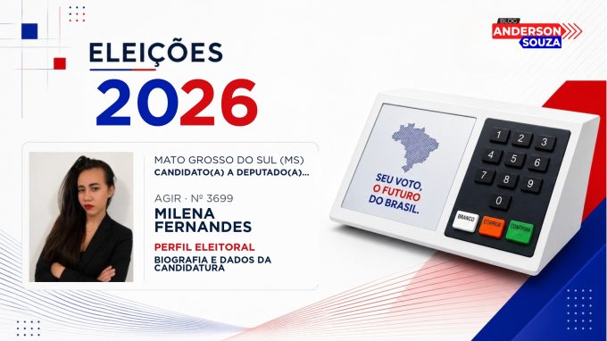 Milena Fernandes — Eleições 2026: quem é Milena Fernandes, candidato(a) a deputado(a) federal por Mato Grosso do Sul