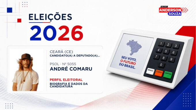 André Comaru — Eleições 2026: quem é André Comaru, candidato(a) a deputado(a) federal pelo Ceará