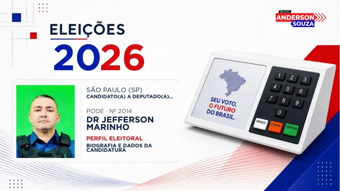 Dr Jefferson Marinho — Eleições 2026: quem é Dr Jefferson Marinho, candidato(a) a deputado(a) federal por São Paulo