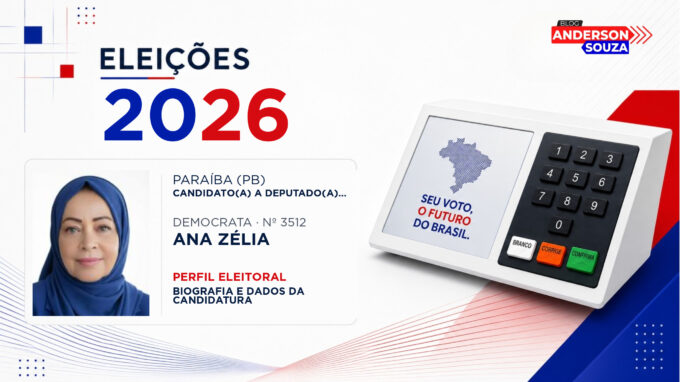 Ana Zélia — Eleições 2026: quem é Ana Zélia, candidato(a) a deputado(a) federal pela Paraíba