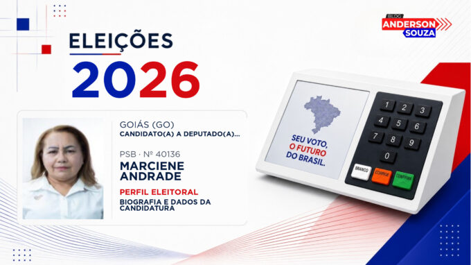 Marciene Andrade — Eleições 2026: quem é Marciene Andrade, candidato(a) a deputado(a) estadual em Goiás