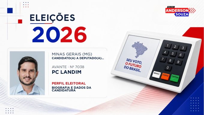 Pc Landim — Eleições 2026: quem é Pc Landim, candidato(a) a deputado(a) federal por Minas Gerais