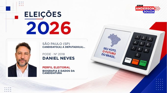 Daniel Neves — Eleições 2026: quem é Daniel Neves, candidato(a) a deputado(a) federal por São Paulo