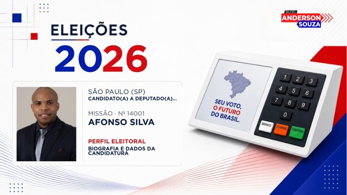 Afonso Silva — Eleições 2026: quem é Afonso Silva, candidato(a) a deputado(a) estadual em São Paulo