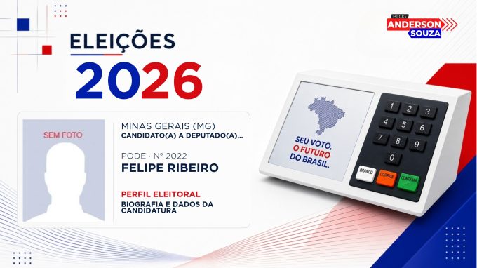 Felipe Ribeiro — Eleições 2026: quem é Felipe Ribeiro, candidato(a) a deputado(a) federal por Minas Gerais