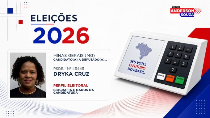 Dryka Cruz — Eleições 2026: quem é Dryka Cruz, candidato(a) a deputado(a) estadual em Minas Gerais