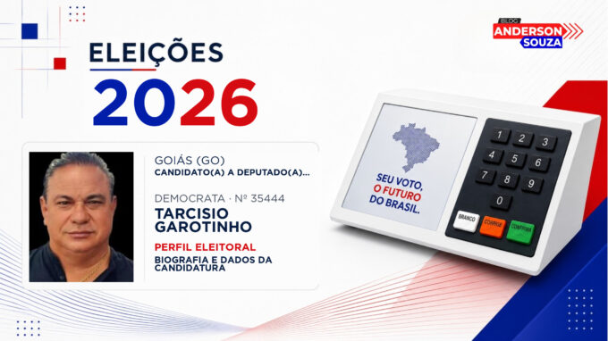 Tarcisio Garotinho — Eleições 2026: quem é Tarcisio Garotinho, candidato(a) a deputado(a) estadual em Goiás