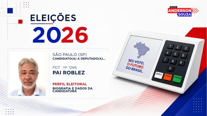 Pai Roblez — Eleições 2026: quem é Pai Roblez, candidato(a) a deputado(a) federal por São Paulo