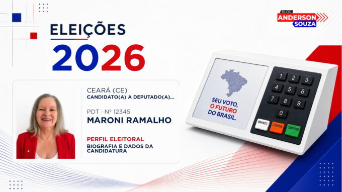 Maroni Ramalho — Eleições 2026: quem é Maroni Ramalho, candidato(a) a deputado(a) estadual no Ceará