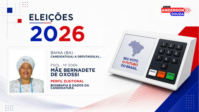 Mãe Bernadete de Oxossi — Eleições 2026: quem é Mãe Bernadete de Oxossi, candidato(a) a deputado(a) federal pela Bahia