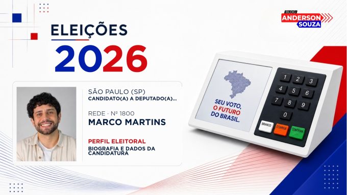 Marco Martins — Eleições 2026: quem é Marco Martins, candidato(a) a deputado(a) federal por São Paulo