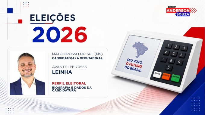 Leinha — Eleições 2026: quem é Leinha, candidato(a) a deputado(a) estadual em Mato Grosso do Sul
