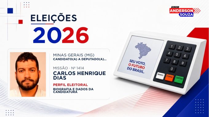 Carlos Henrique Dias — Eleições 2026: quem é Carlos Henrique Dias, candidato(a) a deputado(a) federal por Minas Gerais
