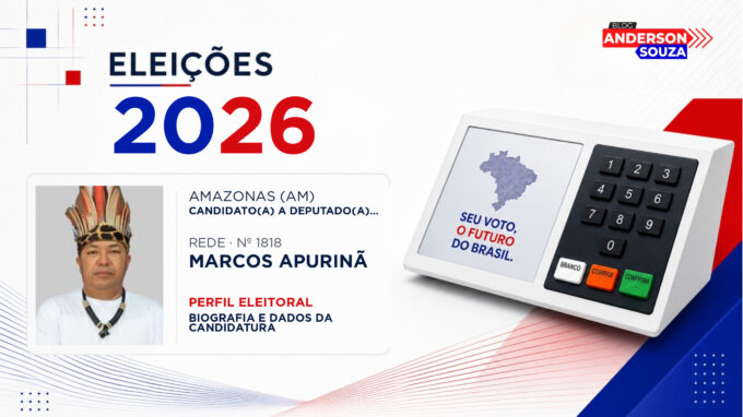 Marcos Apurinã — Eleições 2026: quem é Marcos Apurinã, candidato(a) a deputado(a) federal pelo Amazonas