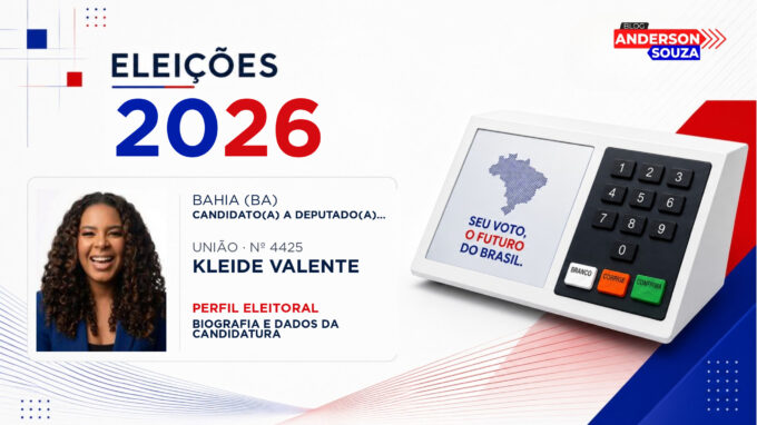 Kleide Valente — Eleições 2026: quem é Kleide Valente, candidato(a) a deputado(a) federal pela Bahia