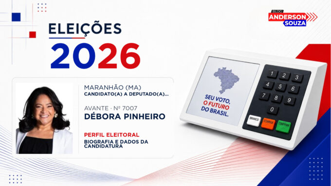 Débora Pinheiro — Eleições 2026: quem é Débora Pinheiro, candidato(a) a deputado(a) federal pelo Maranhão