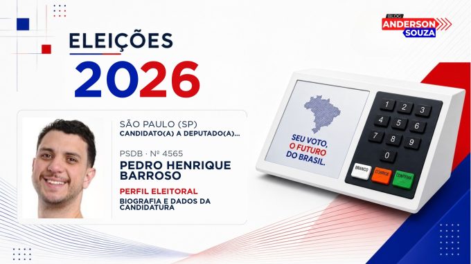Pedro Henrique Barroso — Eleições 2026: quem é Pedro Henrique Barroso, candidato(a) a deputado(a) federal por São Paulo