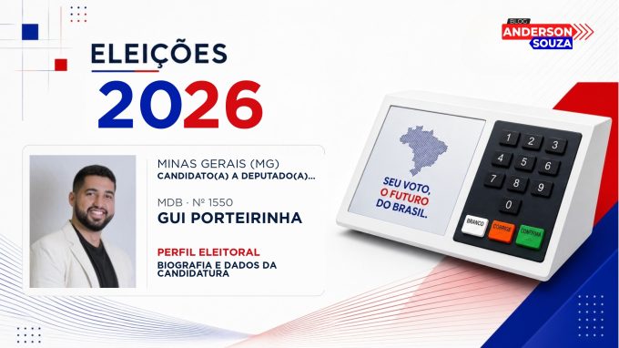 Gui Porteirinha — Eleições 2026: quem é Gui Porteirinha, candidato(a) a deputado(a) federal por Minas Gerais