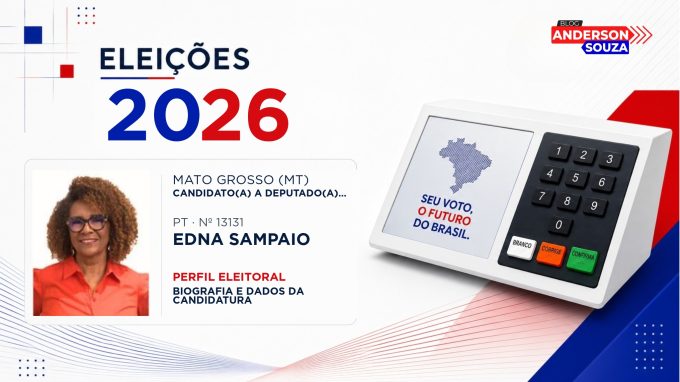 Edna Sampaio — Eleições 2026: quem é Edna Sampaio, candidato(a) a deputado(a) estadual em Mato Grosso